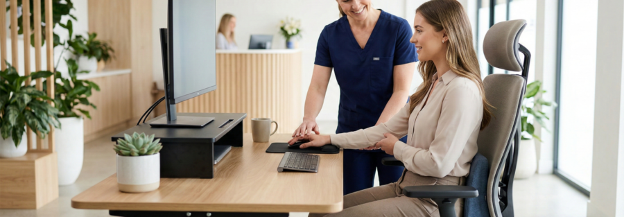 The Hidden Cost of Your Desk Setup: Why Ergonomics & Physiotherapy Matter